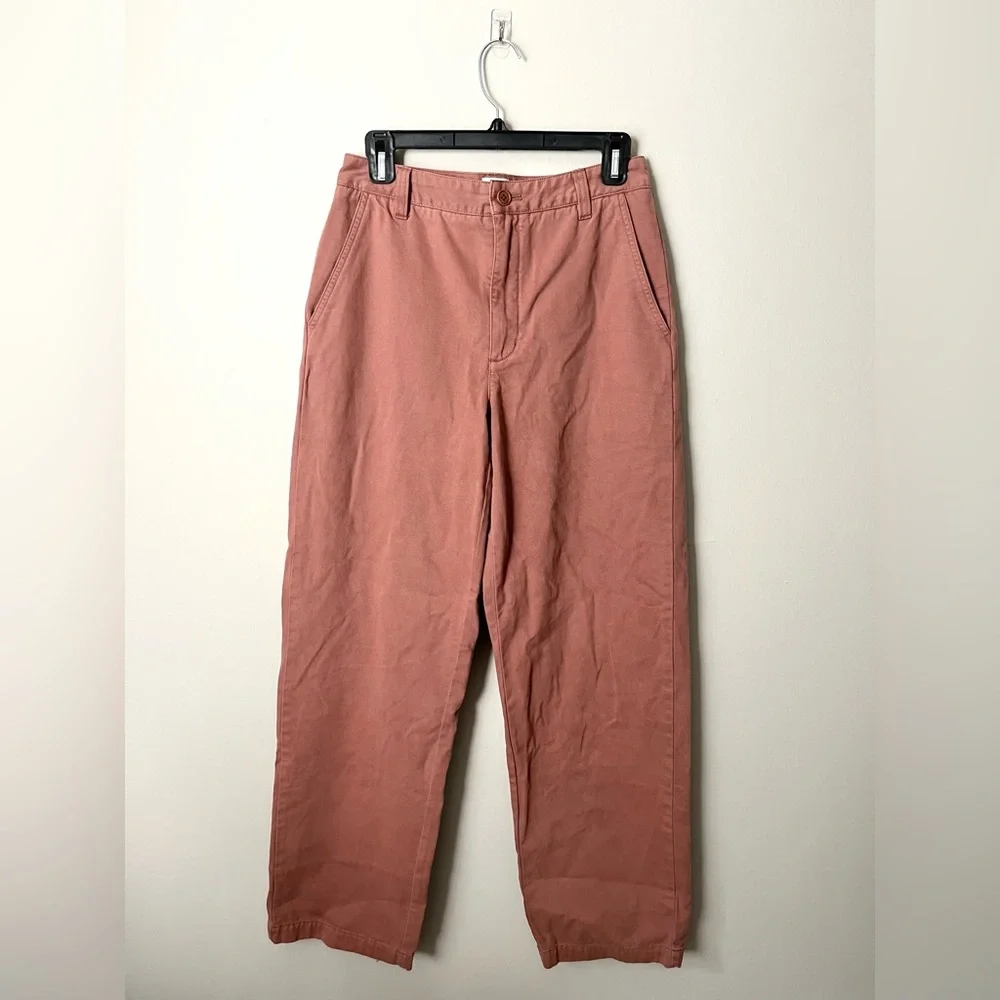 Aritzia Sunday Best Jaden High Waisted Chino Pant 6 GD Chocolate Sorbet - Picture 5 of 8